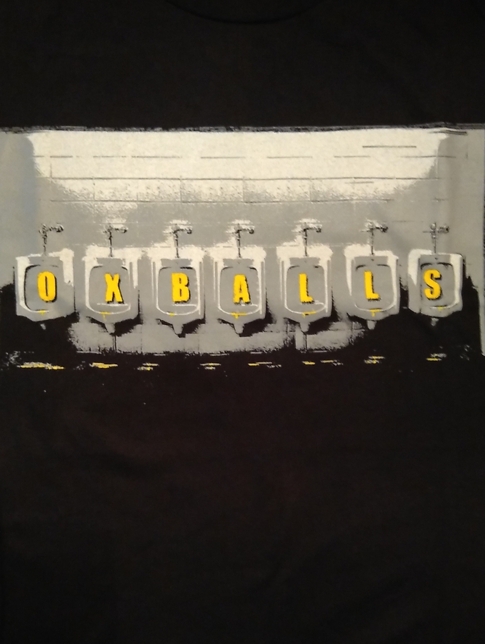 Oxballs Urinals T-Shirt 💛